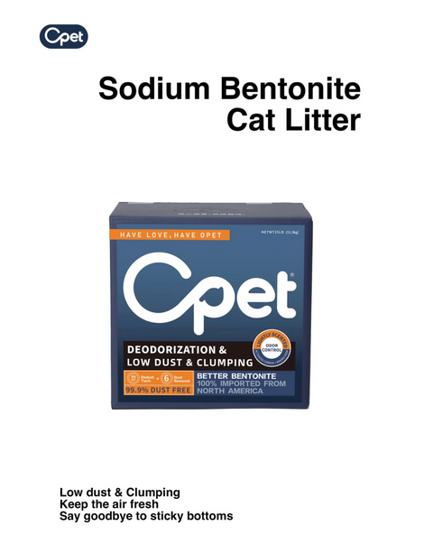 Opet Sodium Bentonite Cat Litter Regular 11.3kg