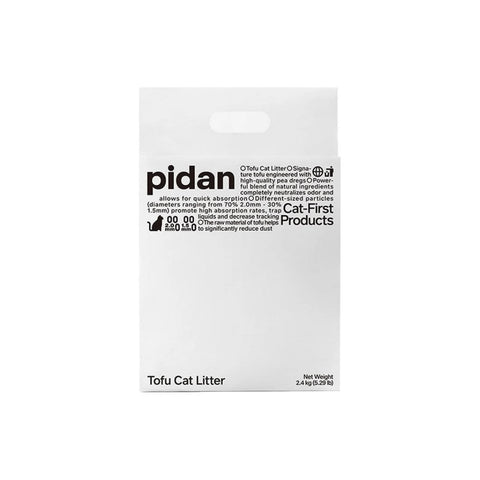 PIDAN Original Tofu Cat Litter (70% 2mm + 30% 1.5mm) 2.4kg/6L