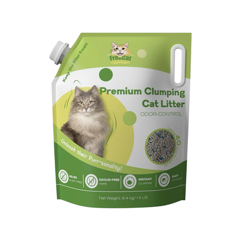 Freecat Premium Clumping Cat Litter (odour control) 6.4kg