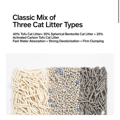 PIDAN 3-in-1 Mixed Cat Litter 5.2Kg