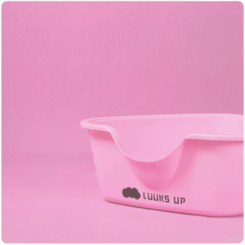 LUUKS UP TriShield Oversized Cat Litter Tray