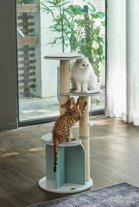 Michu Vigour Party Cat Tree, Modern Lifestyle Cat Furniture - Arrive within 3 weeks