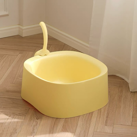 Michu Macaron High Edge Open Style Extra Large Cat Litter Box, Scoop Included