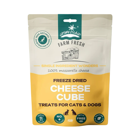 Freeze Dried Cheese Cube treats 150g