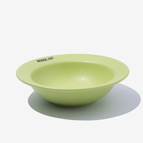 BRIDGE CAT MINI DISH GREEN (MATTE)