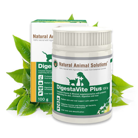 Natural Animal Solutions (NAS) DigestaVite Plus For Dogs And Cats 100gm